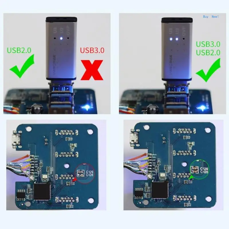 Advanced USB Detector LED Indicator for Reliable Speed and Functionality Testing Perfect for Any User and Application