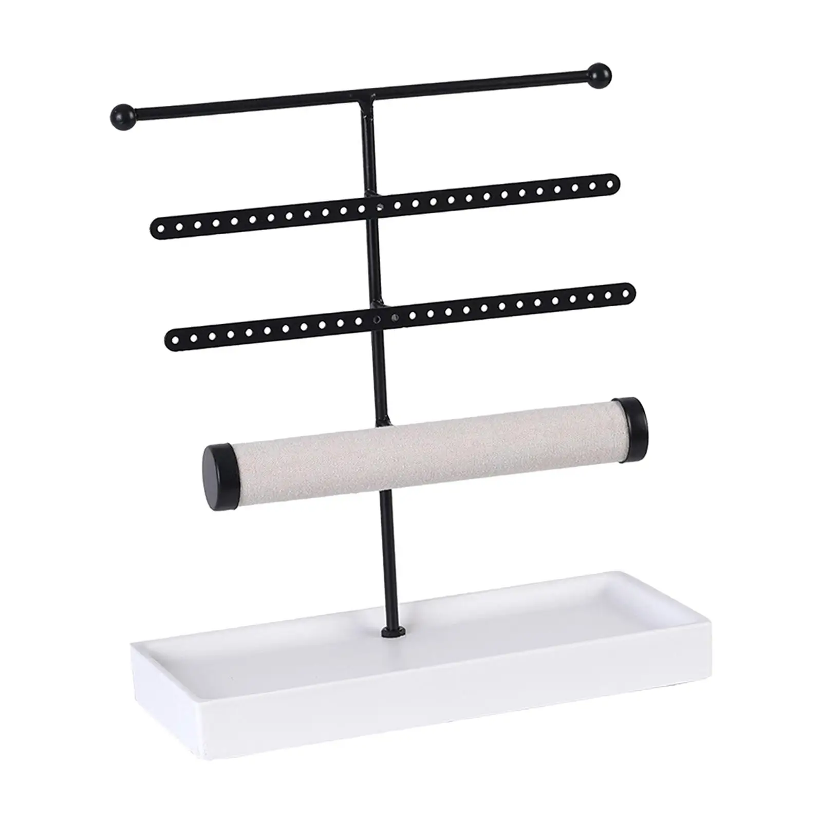 

Jewelry Stand Collection Organization Free Standing for Tabletop Bangles Rings Bracelets