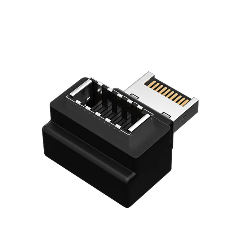 USB 3.1 Front Panel Header Type E to USB C Type C Expansion Cable Adapter Connector for Desktop Computer Motherboard Plug