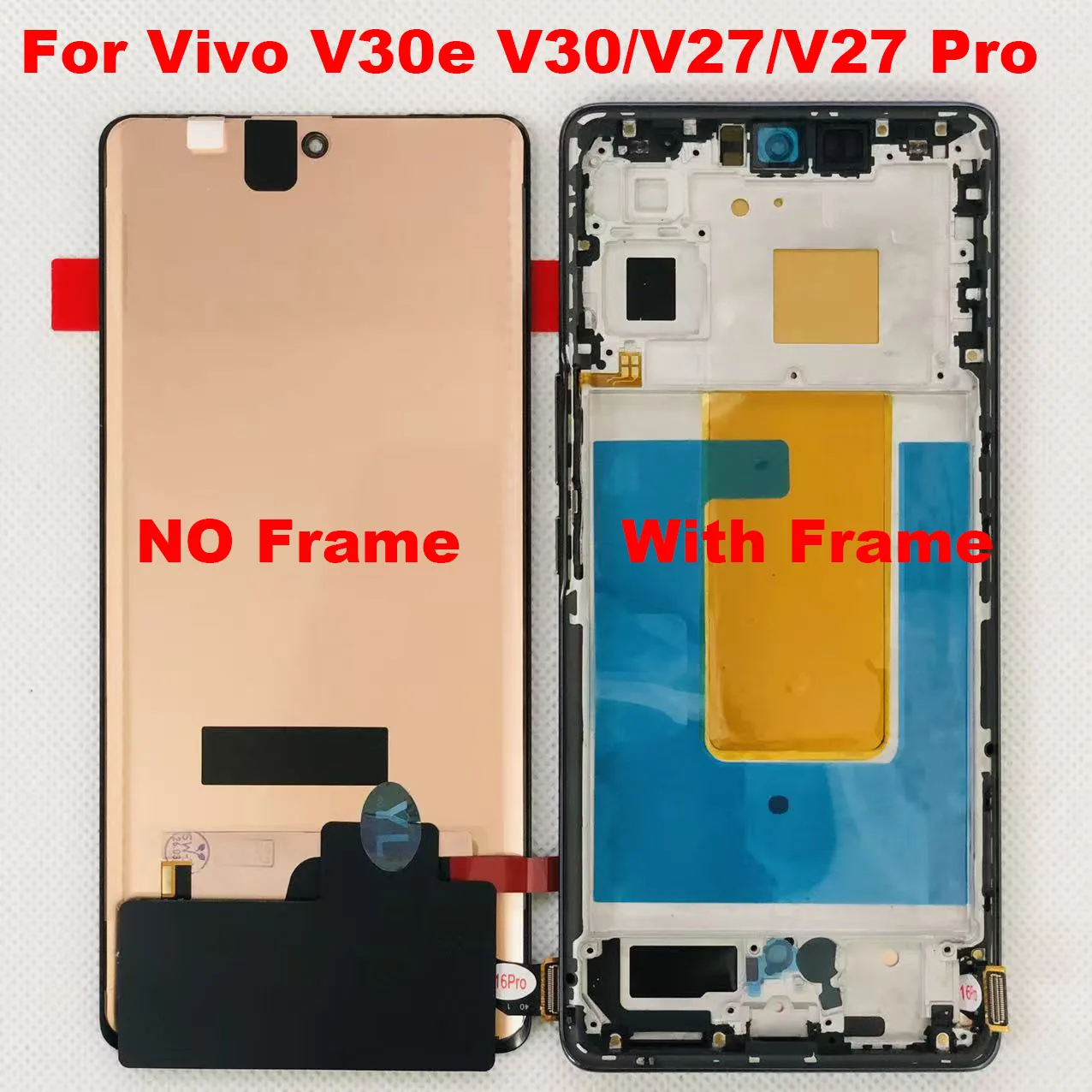 

AMOLED Original For Vivo V30e V30 LCD Display Screen +Touch Panel Digitizer For Vivo V27 Pro V2230 LCD V27 V2231 Screen V2246