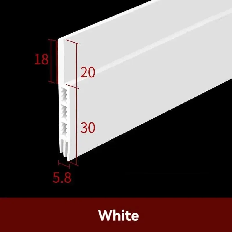 1Pc 1 Meter Door Bottom Sealing Strip Self-Adhesive Aoors And Windows,Sound Insulation, Windproof, Porous Sealing Strip