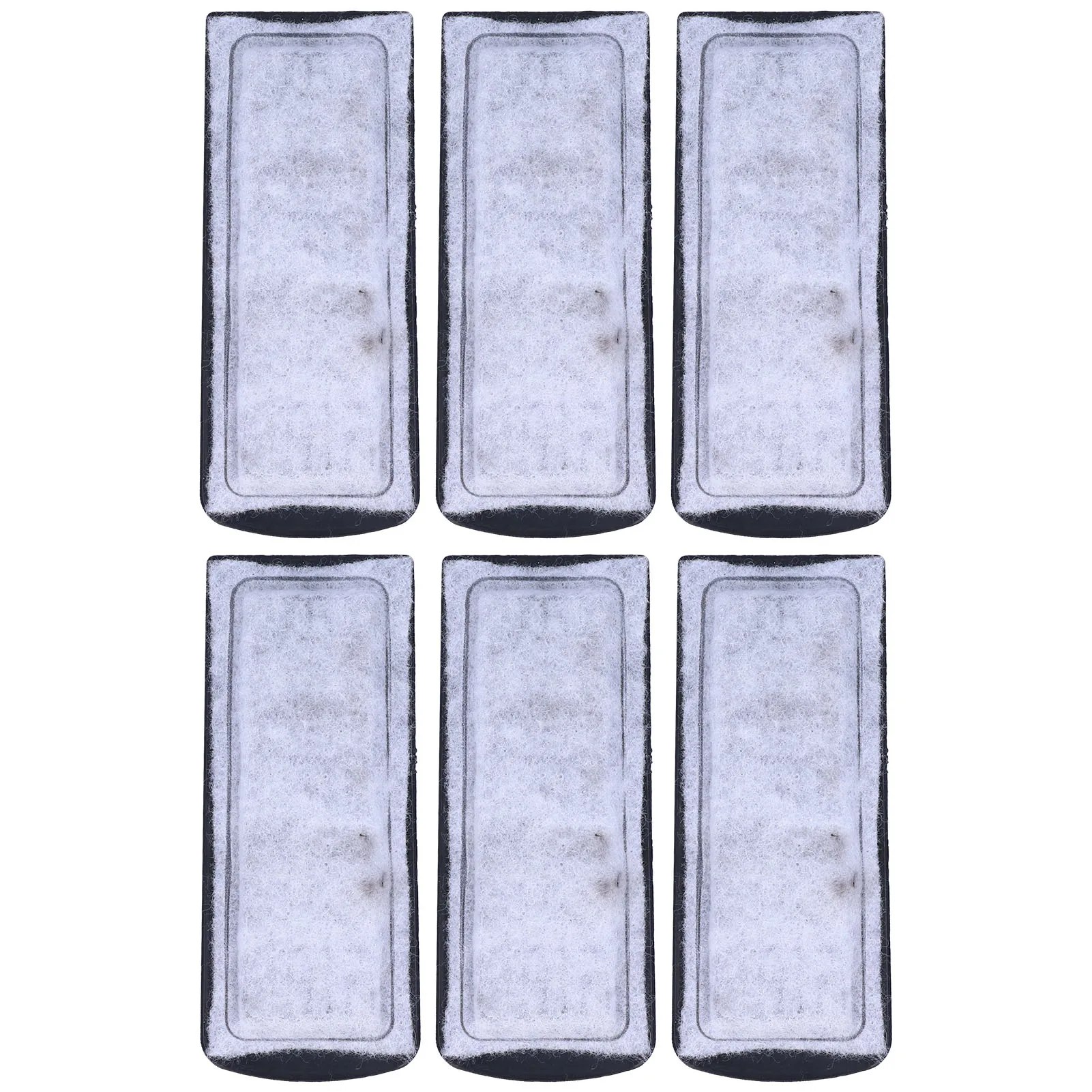 6-delig Aquariumfilter Katoen Vervangend Wandfilter Accessoire Voor Aquarium Koolfilter Katoen Visfilter