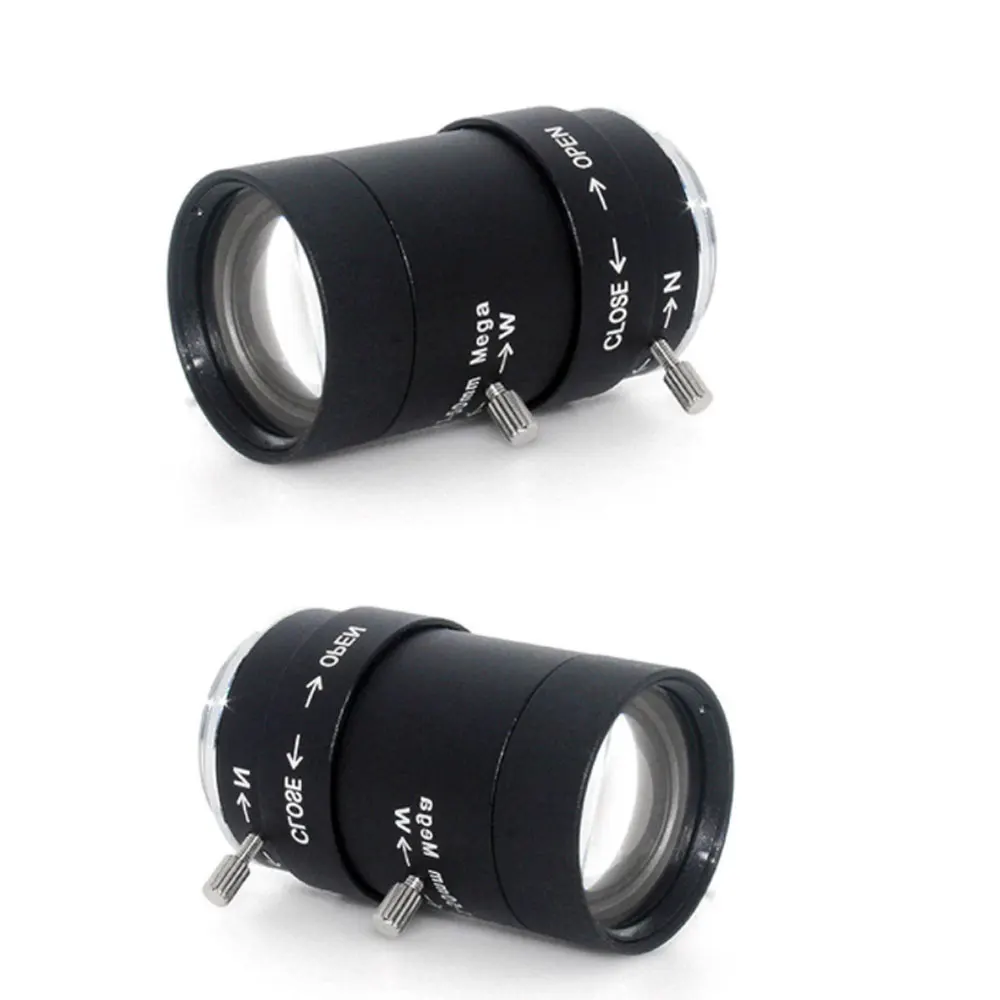 High Quality 5-50mm 6-60mm 2.8-12mm Megapixel Varifocal Lens Manual Zoom & Focus CS Mount CCTV Lens for CCTV Security Camera