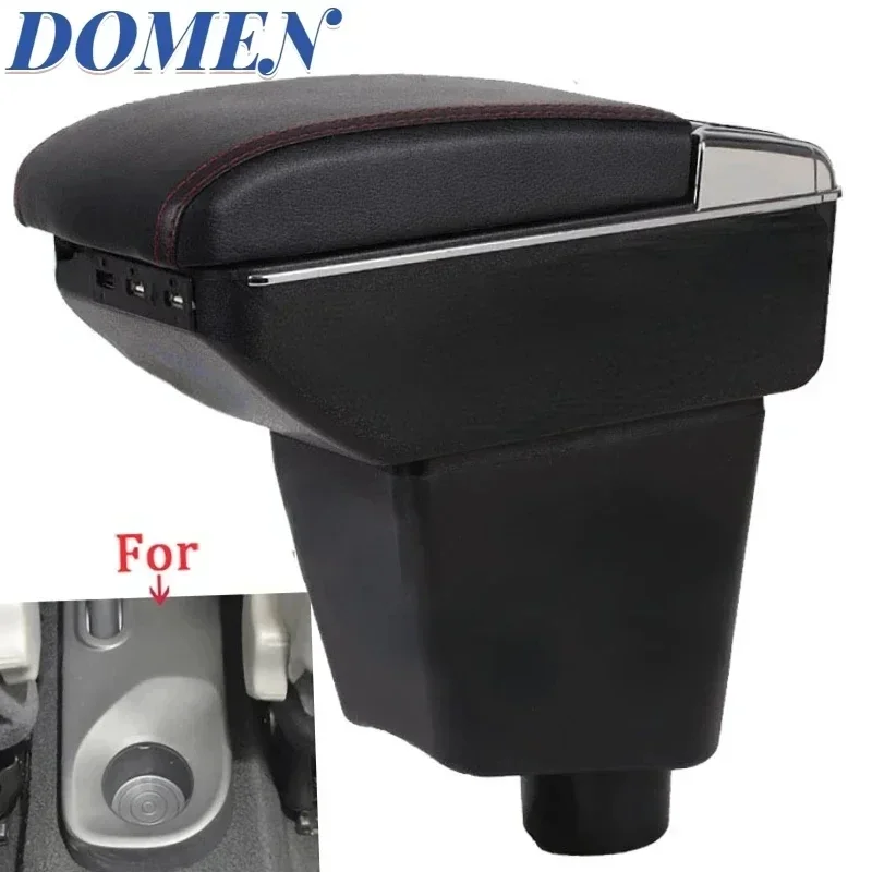 New luxury For Renault Clio 4 Armrest For Renault Captur Clio 3 III IV Car Armrest Box Accessorie Dedicated Interior Retrofit