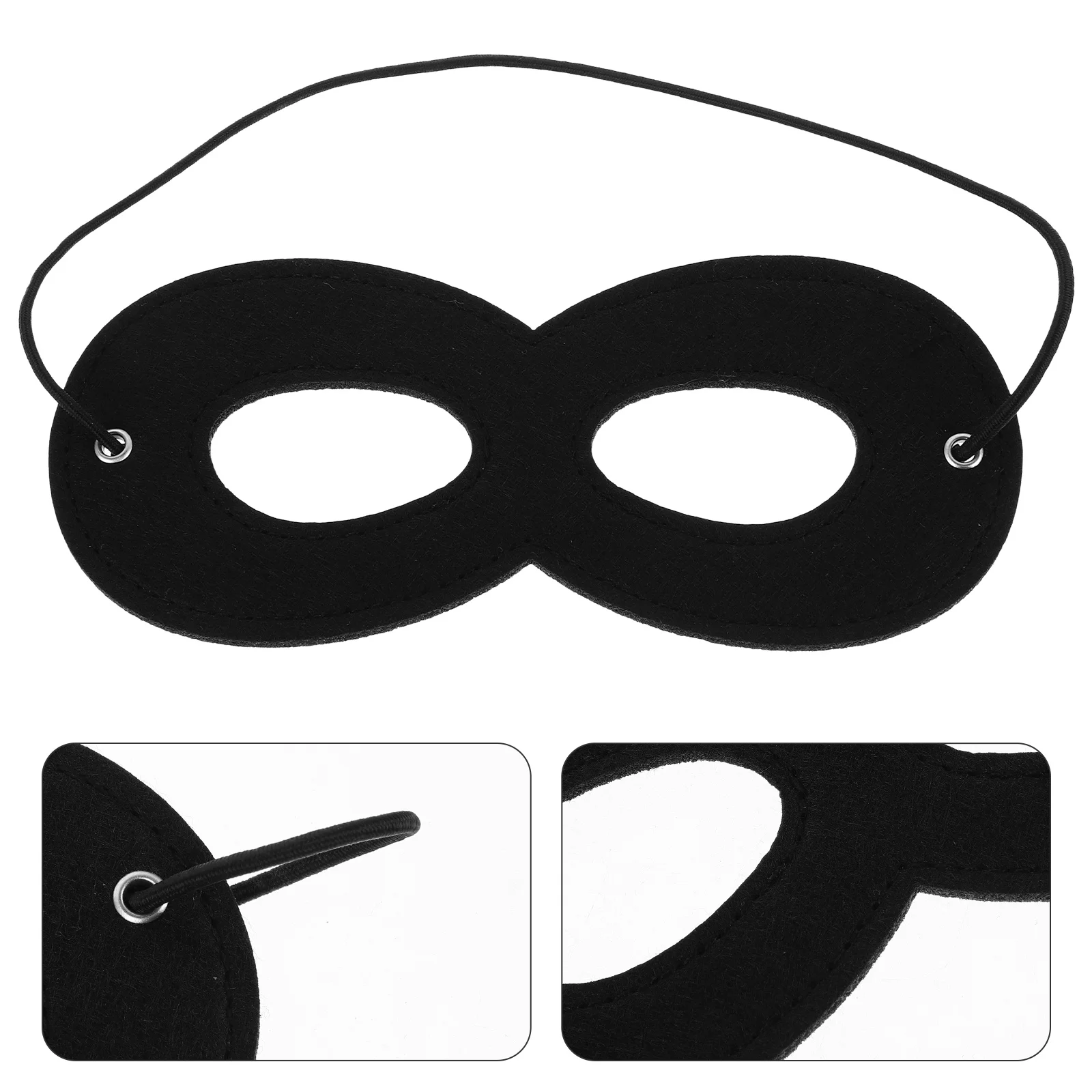 10 Pcs Playful Eyepatch Child Eyepatches Felt Superhero Birthday Decorations