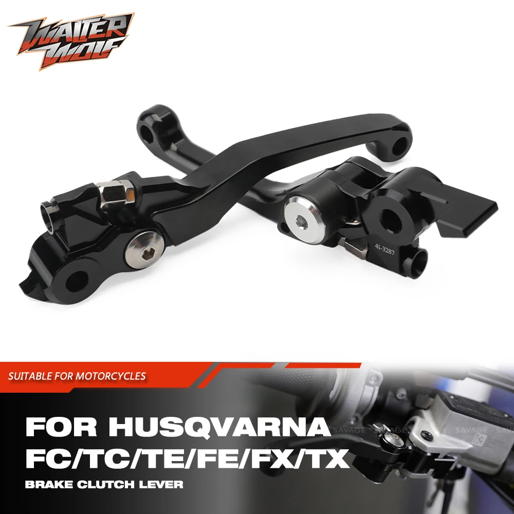 

Motocross Pivot Brake Clutch Levers For HUSQVARNA FC FE FX TC TE TX 125 250/I 300/I 350 450 501 Motorcycle Accessories Handles