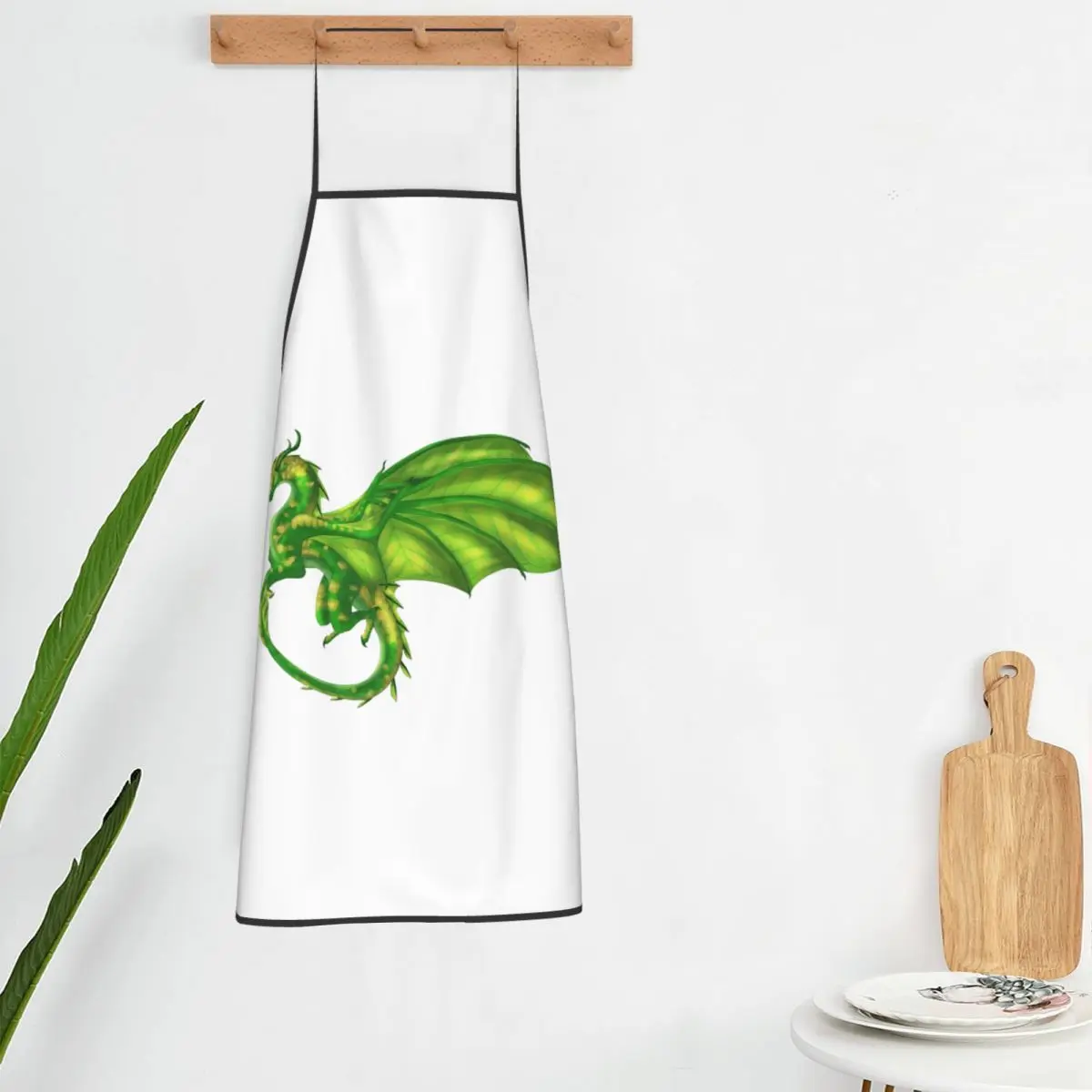 Sundew - Wings Of Fire Apron Chef Cooking Tablier Sleeveless Bib Kitchen Cleaning Pinafore for Women Men Painting