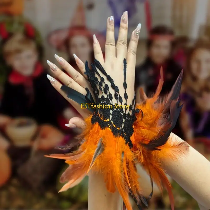 y5gc-lace-arm-warmers-embellishments-for-halloween-gothic-outfit