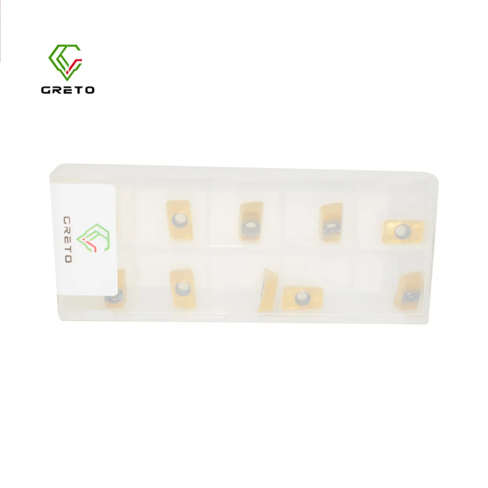 

GRETO APMT 1135PDER-DL GT4201 GT4202 GT4204 Фрезерные инструменты с твердосплавными пластинами APMT 1135 PDER-DL APMT1135