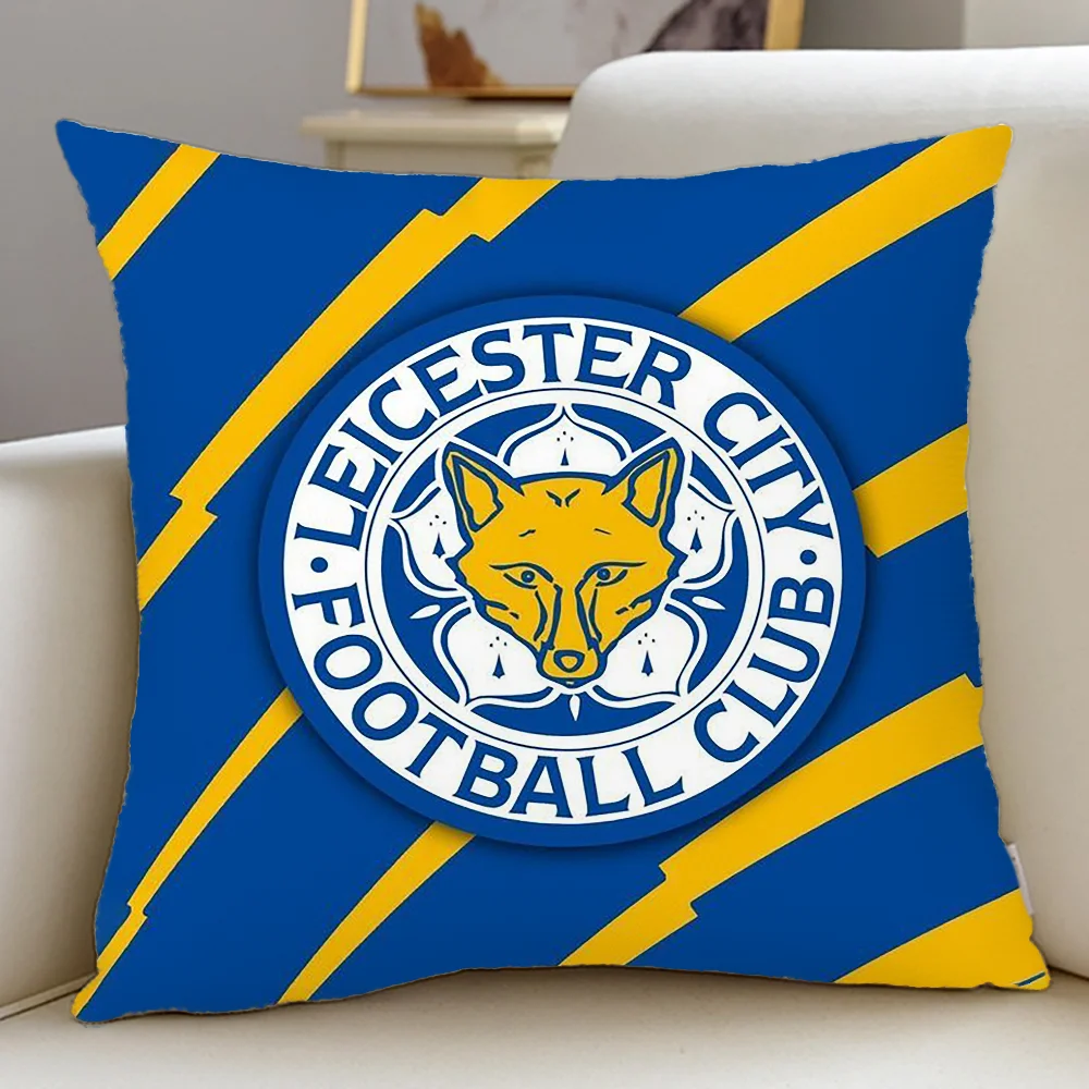 Football Ornamental Pillows Cover L-Leicester City F.CS Decorative Pillowcases Pillow Covers Decorative Cushions Cover for Sofa