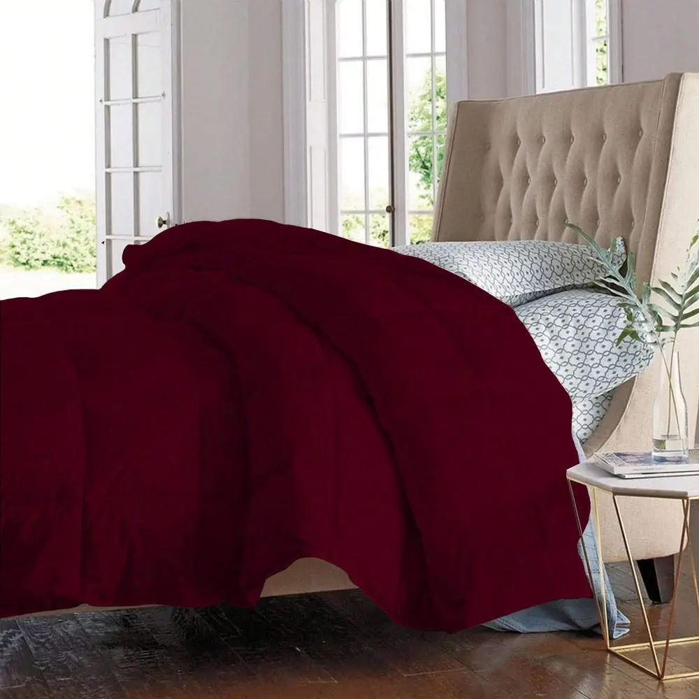 

Seasons Super Soft And Plush Down Alternative Comforter Available In 8 Colors 2 Sizes