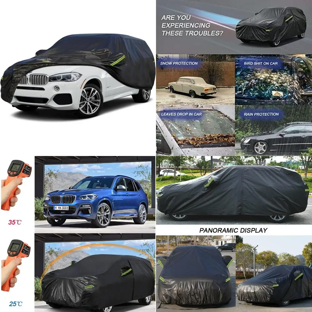 

Водонепроницаемый автомобильный чехол для внедорожника BMW X5 2007-2025, 7-слойная ветрозащитная всепогодная защита для улицы, подходит для длительного использования