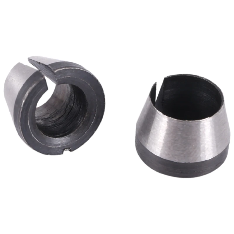 ABGG-3 ชิ้น Router Collet Set Chuck หัวอะแดปเตอร์สําหรับเจาะแกะสลักตัดเครื่องแกะสลักไฟฟ้า Router Milling Cutter