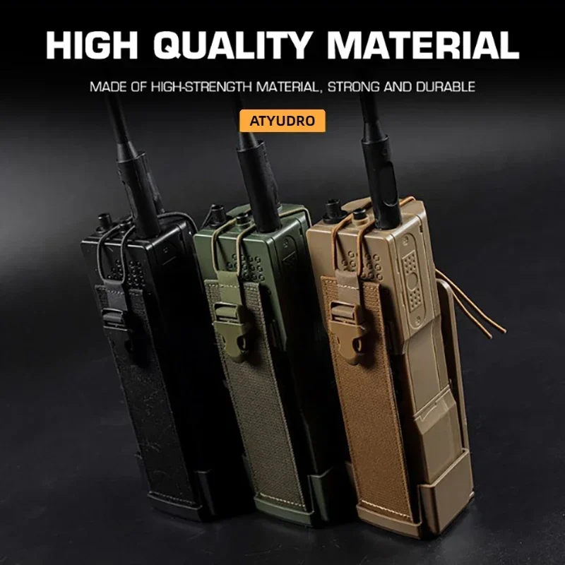 ATYUDRO Tactical PRC-152 Radio Model Camping Equipment Hunting Sports New Shooting Accessories Outdoor Decorations Collectibles