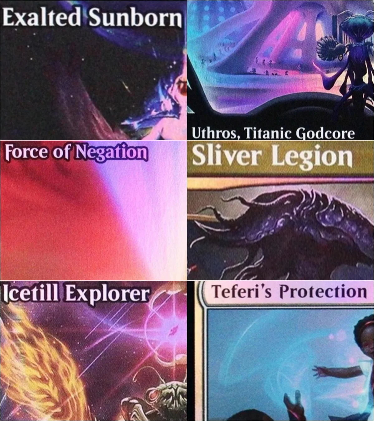 

Foil "Icetill Explorer/The Banyan Tree/Lotus Cobra" Magical Proxy Cards Quality Proxy Gathering Board Playing Game Trading Cards