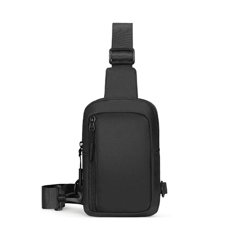 Neue Sport-Brusttasche, kleiner Rucksack für Herren, geeignet für den täglichen Gebrauch, Umhängetasche, Handytasche, Handytasche für die Taille. – Detail 11