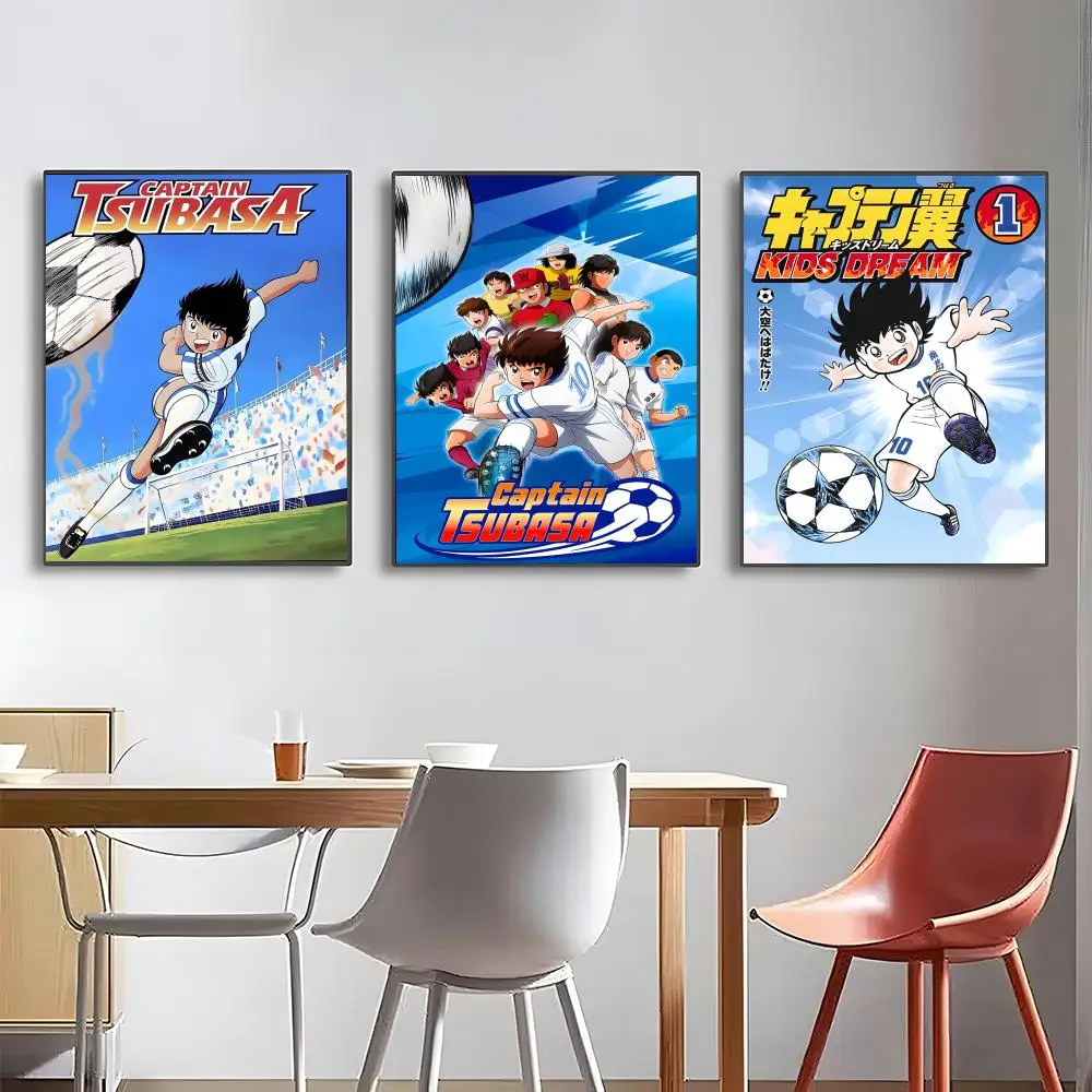 Sports Anime Captain Tsubasa Poster High-definition posters, wall art for living room and home decor.