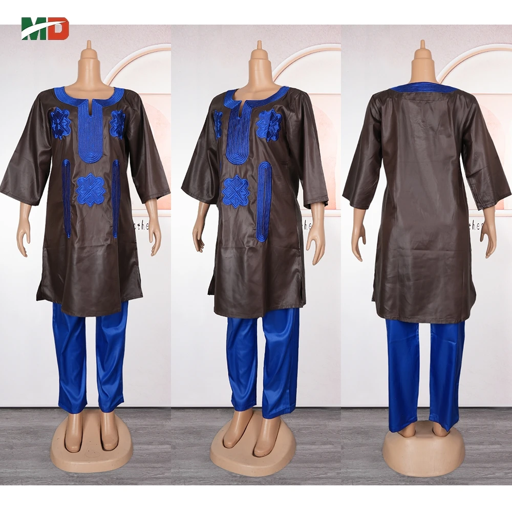 مجموعات بلوزات وبانت ملابس عصرية للترفيه اليومي للنساء ملابس تركيا مقاس كبير ملابس مريحة للسيدات ملابس أفريقية