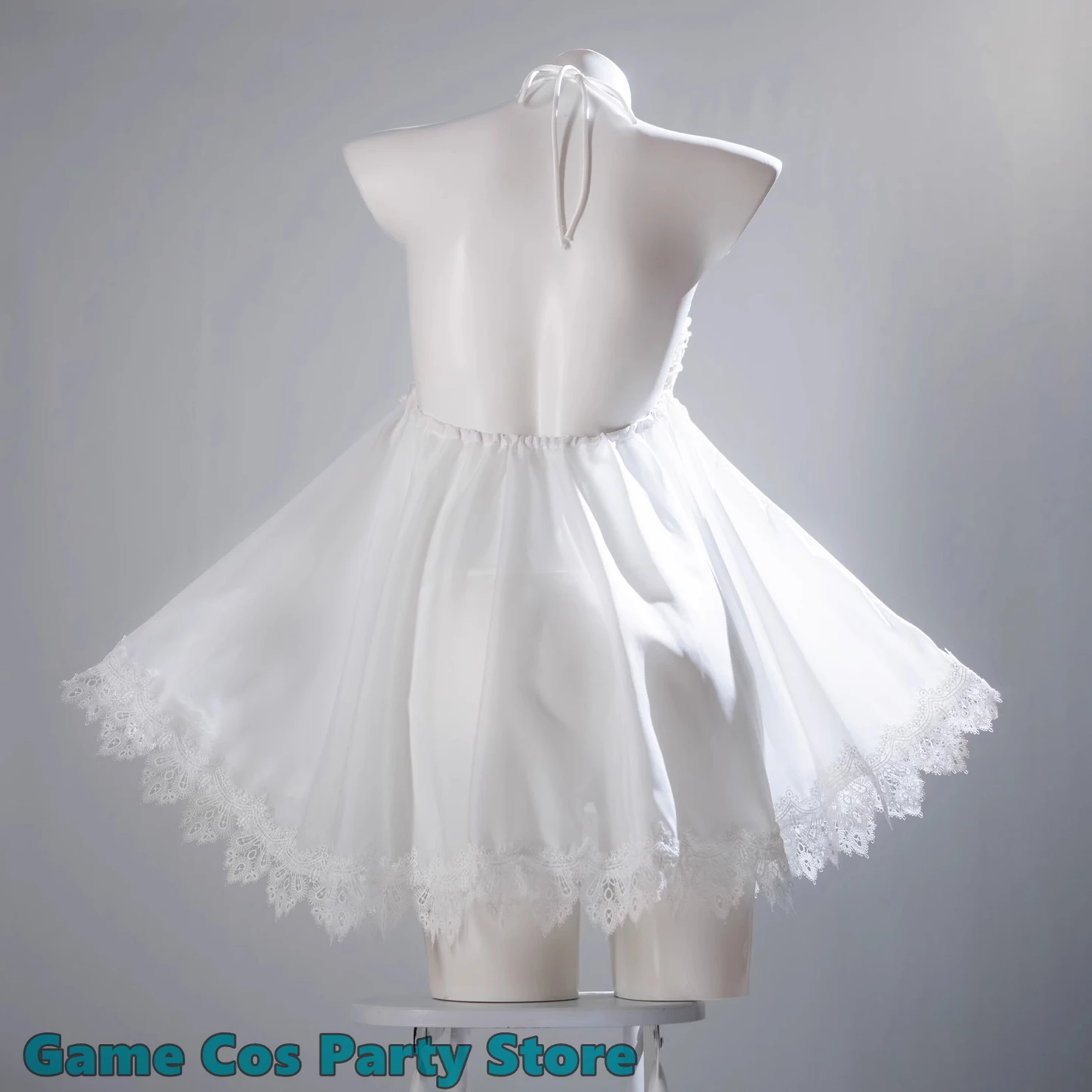 Game NIKKE The Goddess of Victory Helm Cosplay Post-Shower Moment Sexy Nightgown Dress Panties Brooch Headdress Women's Pajamas