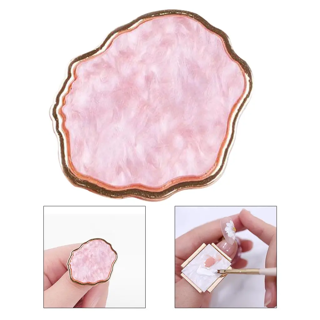 3x لوحة حلقة إصبع رخامية أدوات طلاء مانيكير للاستخدام المنزلي في الصالونات