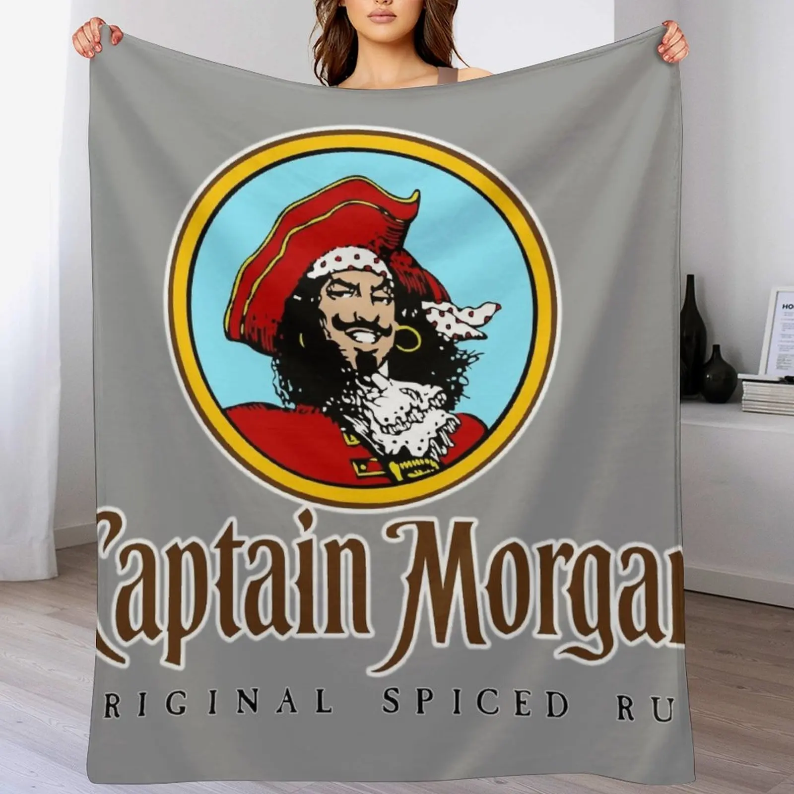 CAPTAIN MORGAN Throw Blanket