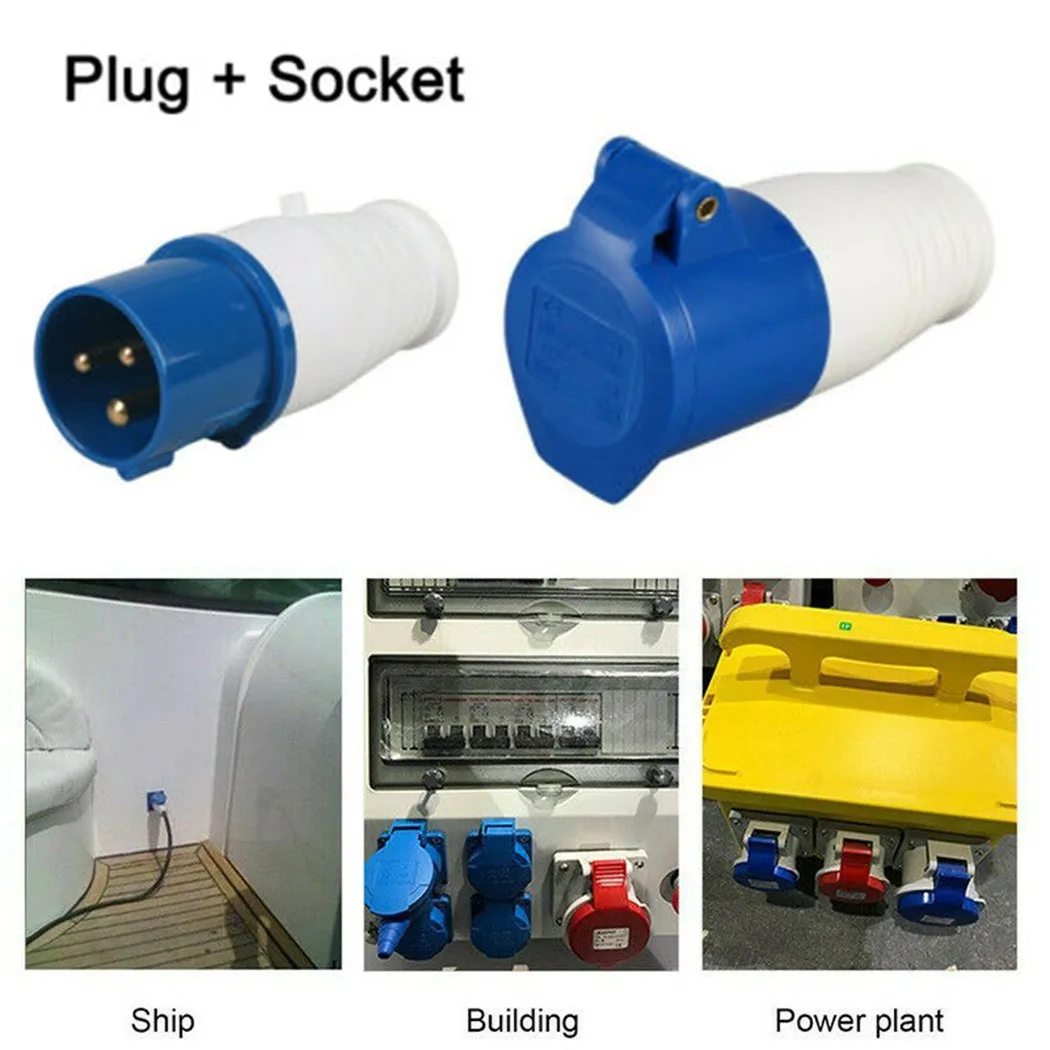 Toughened Design Reliable Electrical Connection System Rated at IP44 Suitable for Various Industrial Applications