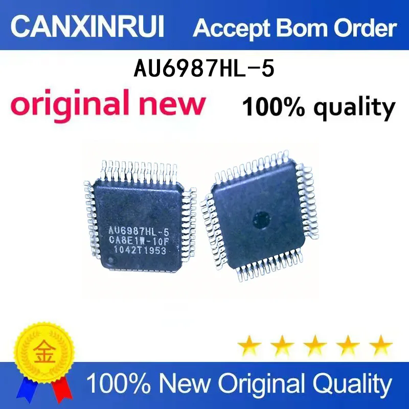 

(5-100 Pieces) New stock AU6987HL-5 QFP