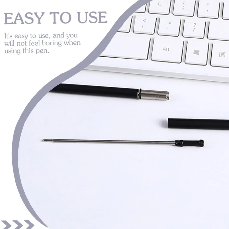 أقلام حبر جاف خفيفة الوزن قابلة للسحب ، حبر أسود ، عمل ، مكتب ، طلاب ، معلمون ، نحيفة ، قابلة للسحب ، هدية ، 20