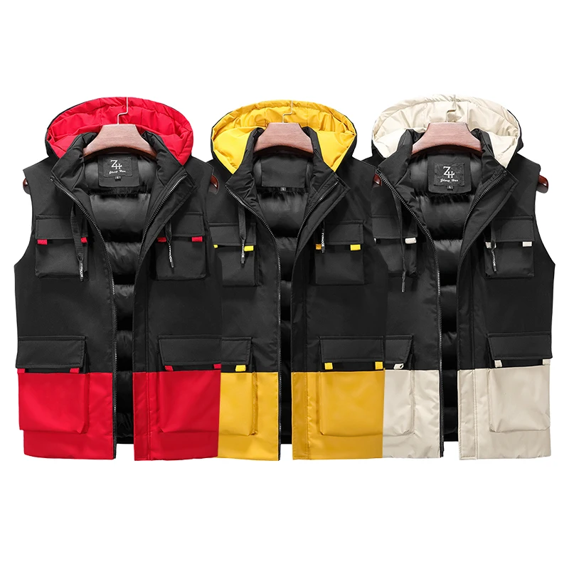 

Outdoor Casual Vest Men High-Quality Design Leisure Vest Autumn Winter Men's New Multi-Pocket Breathable Outdoor Sports Coat