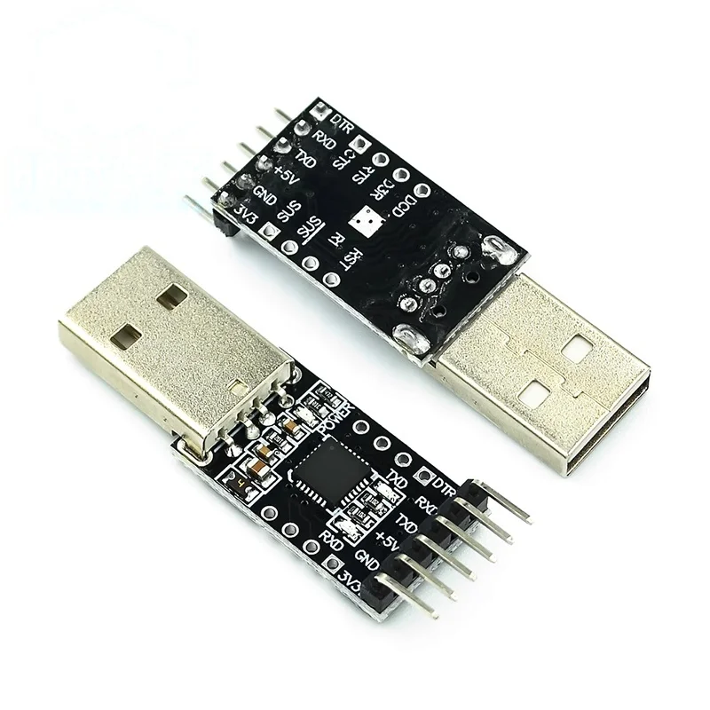 CP2102 module USB to TTL serial UART For STC download cable PL2303 Super Brush line upgrade for arduino
