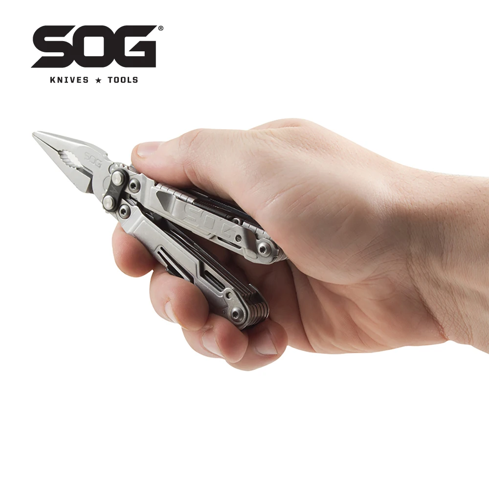 PowerPint Mini Compact Stainless Steel Multi-Tool 18 Lightweight Specialty Stone Cleaning Tool Multi-Tool Clamp Pocket