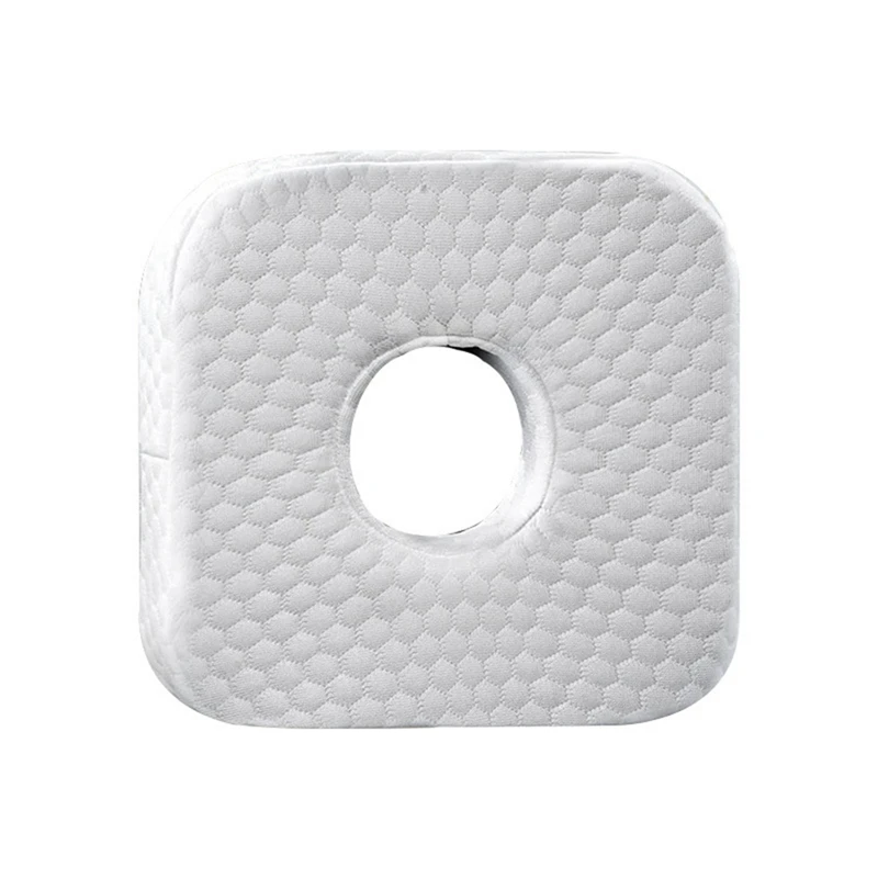 Ear Piercing Pillow for Side Sleepers with Hole for Ear Pain CNH Inflammation, Relief Sleeping Pressure Pain, Cooling