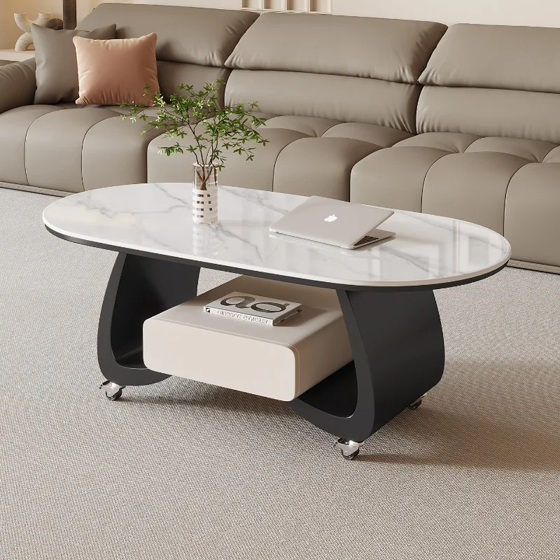 

Moving Writing Side Table Dinner Standing High Designer Living Room Modern Coffee Table Luxury Meubles Lounge Suite Furniture