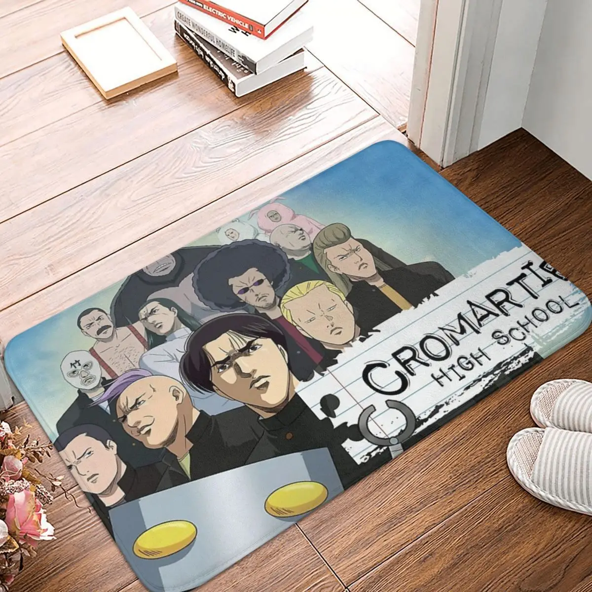 

Hayashida Anti-Slip Doormat Kitchen Mat Cromartie High School Hallway Carpet Welcome Rug Indoor Decor