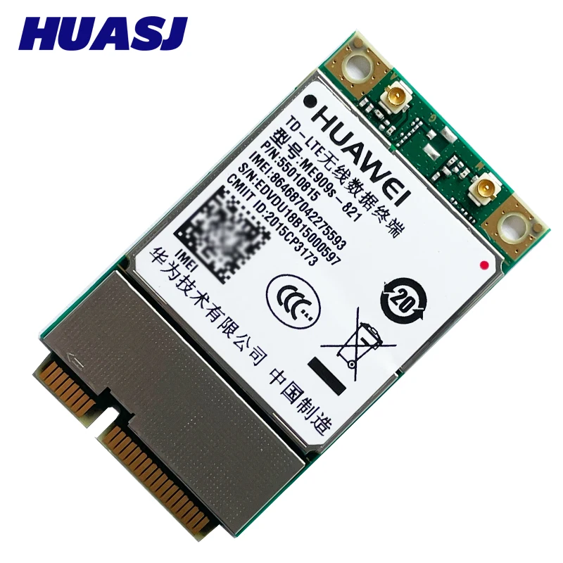 ME909s-821 de módulo 4G LTE FDD-LTE, tarjeta Mini PCI-E Cat4, para B1, B3, B5, B8, B38, B39, B40, B41