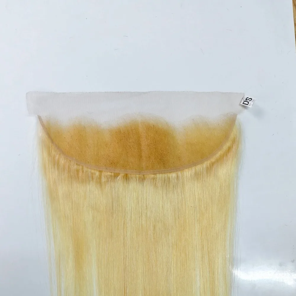 613 # 13x4 Lace-Frontal, glattes Echthaar, 10-22 Zoll, weiches Remy-Haar, vorgezupfte Babyhaare, anfängerfreundlich für den täglichen Gebrauch – Detail 4