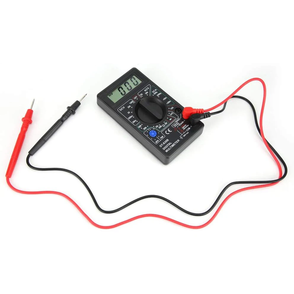 デジタルマルチメーター、DT-830B 多機能ポータブルLCDデジタルマルチメーター アンプボルトオームテスター 電圧計 オームメーター 車用メーター