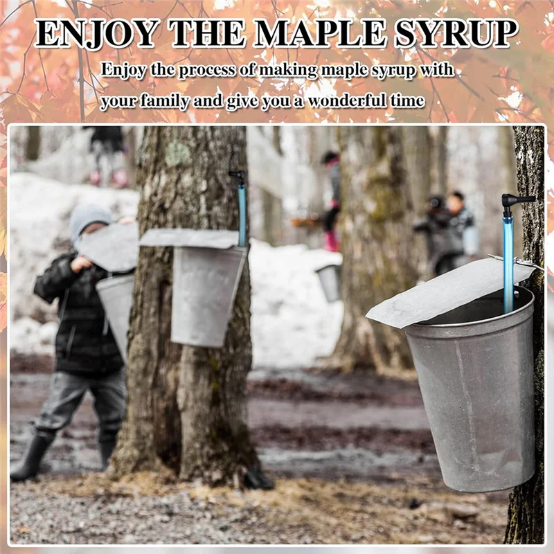A04G-Maple Syrup Tapping Kit Maple Tap And Food Grade Dropper Extractor 13 Piece