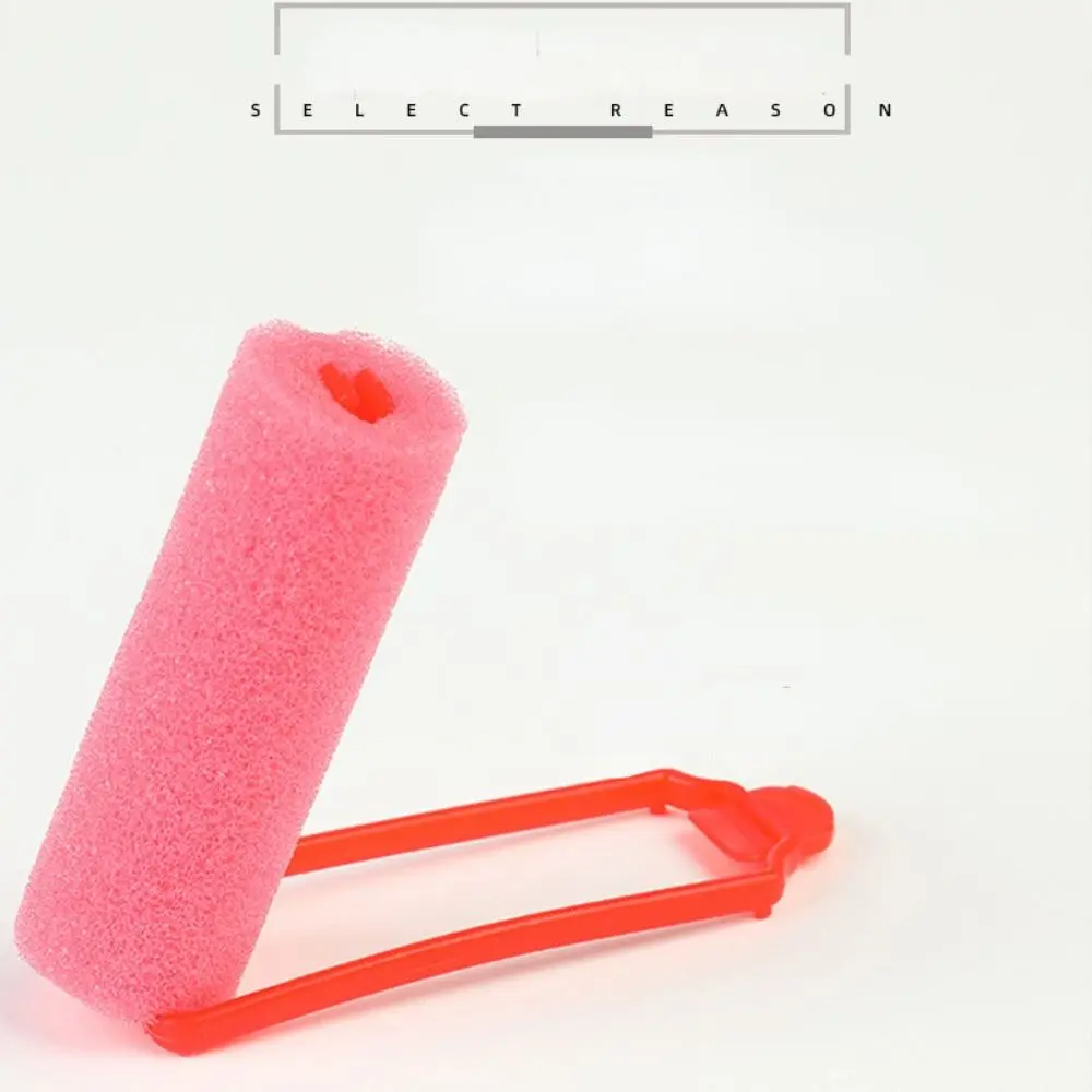 الحلاق ألوان عشوائية تويست تجعيد الشعر أداة DIY تجعيد الشعر صالون الإسفنج وسادة من الفوم بكرات الشعر بكرو الشعر تصفيف الشعر عدة #3