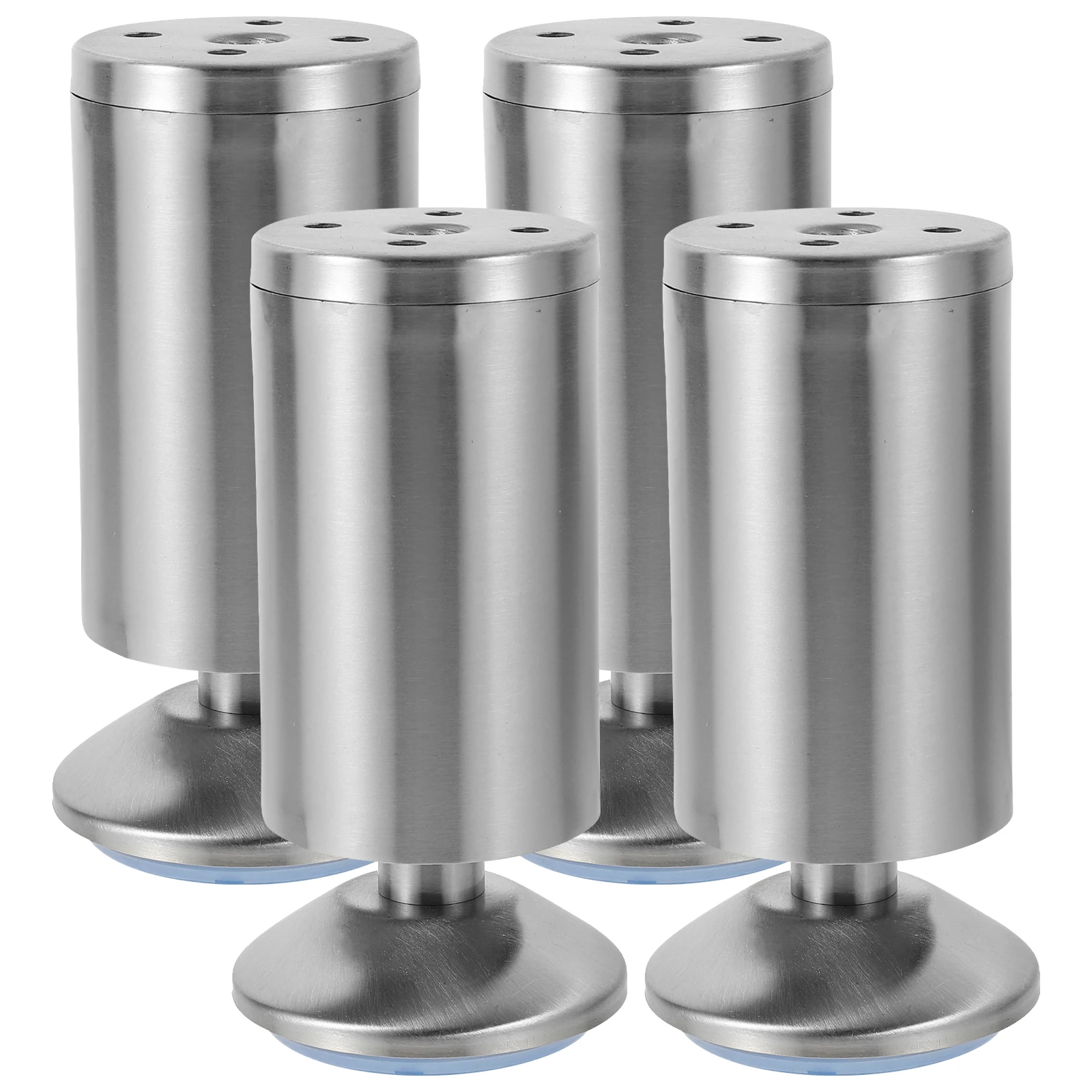 

4pcs Stainless Steel niture Feet Durable Adjustable Leveler Legs for Chair Cabinet Table Bookshelf