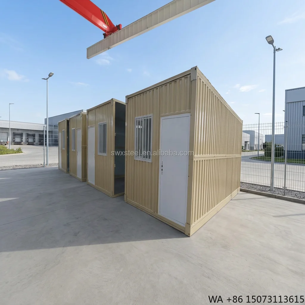 Good Moisture Resistance 20ft 40ft Quick Spelling Container House for Construction Site