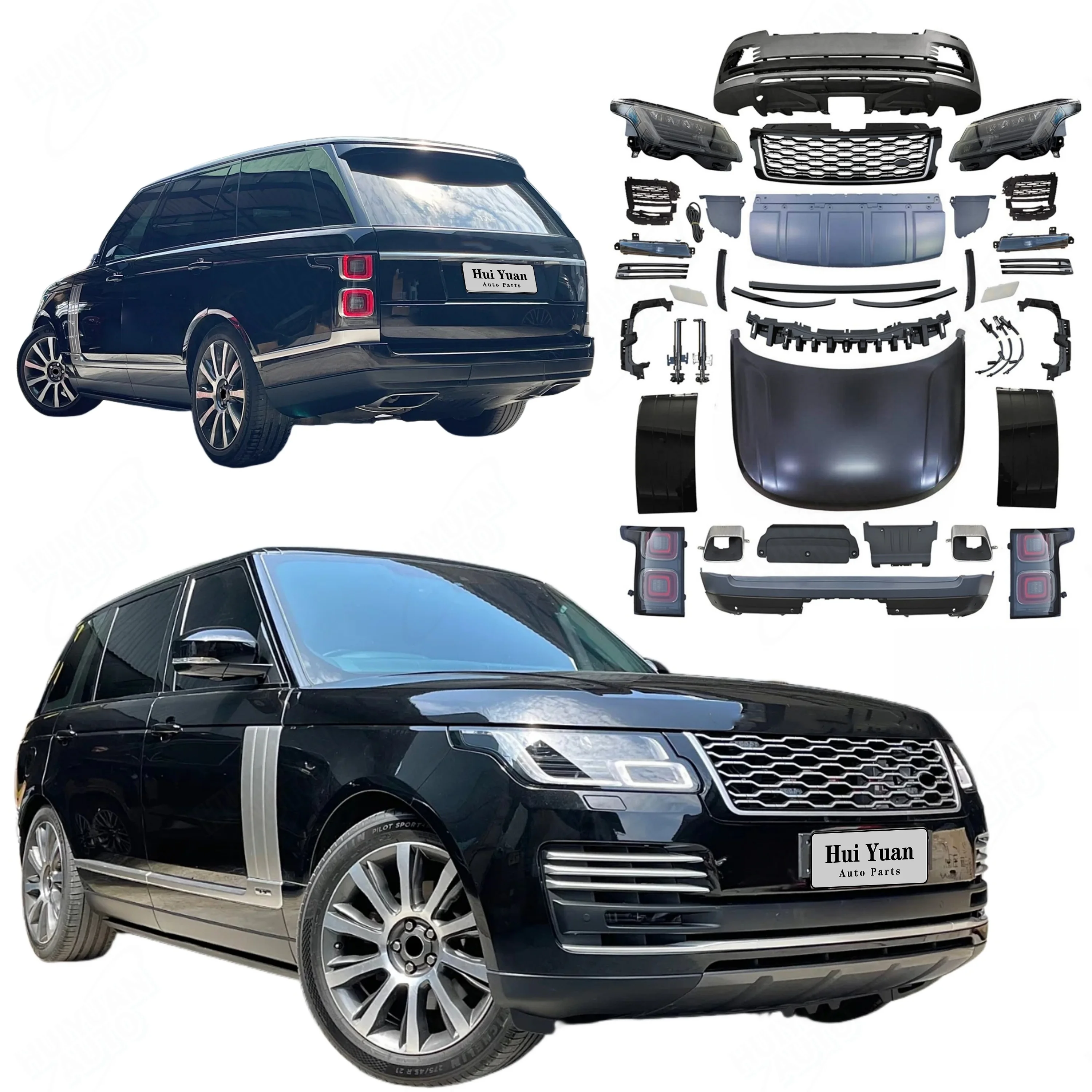 

Auto TuningUpgrade Kit Old to New Body Kits for Landrover Range Rover Vogue 2005-2012 Upgrade to 2018-2022 OE Style