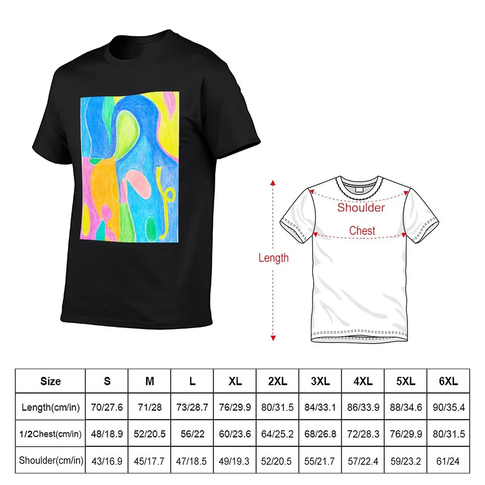 Grace Soul Portrait Intuitive Art T-Shirt oversized customs design your own anime clothes mens graphic t-shirts hip hop