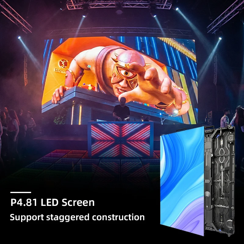 Hot Sell Fiw Series P1.8 1.86Mm 1280X2400Mm 4.2X7.87Ft Indoor Ceiling Mounted Led Video Wall Display Screen in Usa