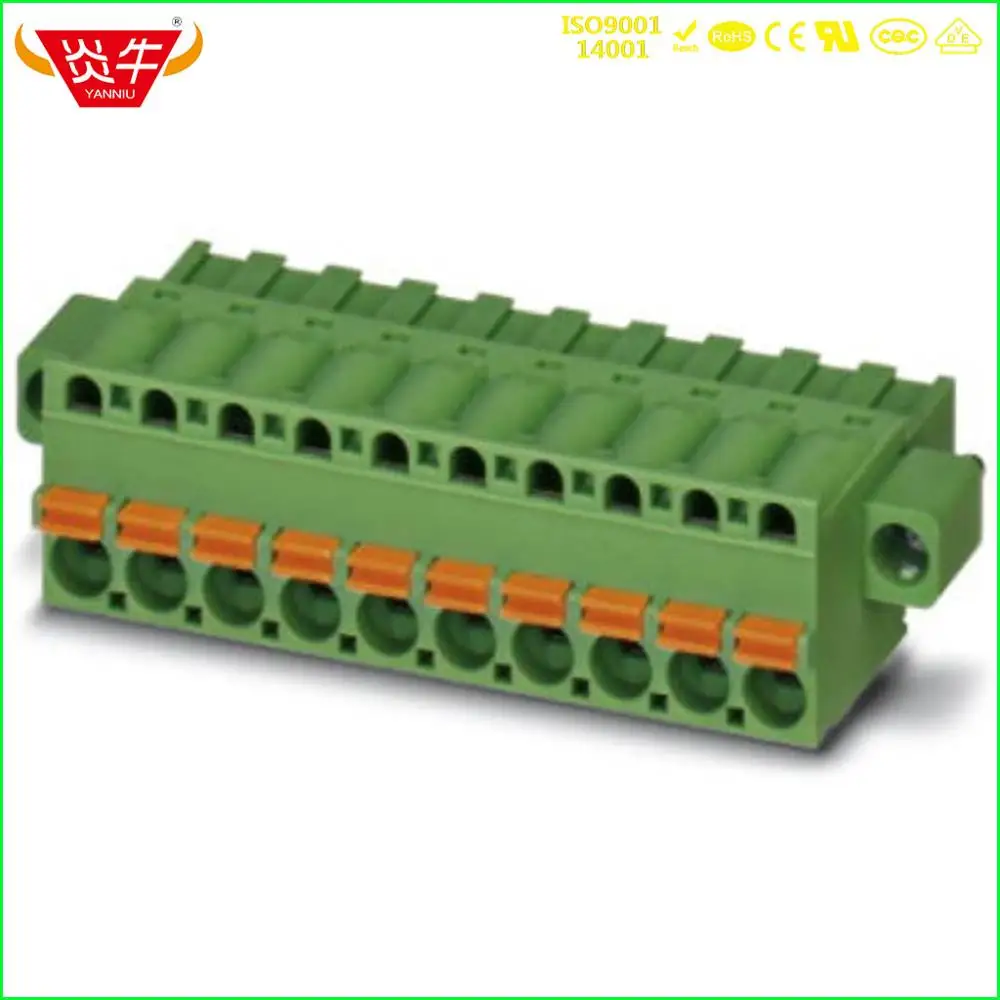 

10Pcs KF2EDGKDFM 5.08 2P ~ 12P PCB CONNECTOR PLUG-IN TERMINAL BlOCK 2EDGKDFM 5.08mm 2PIN ~ 12PIN FKCT 2,5 STF PHOENIX CONTACT