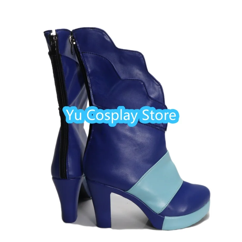 Yu Cosplay Store Cure Aqua Cosplay Shoes Anime Cosplay Shoes Boots Halloween Costumes Props