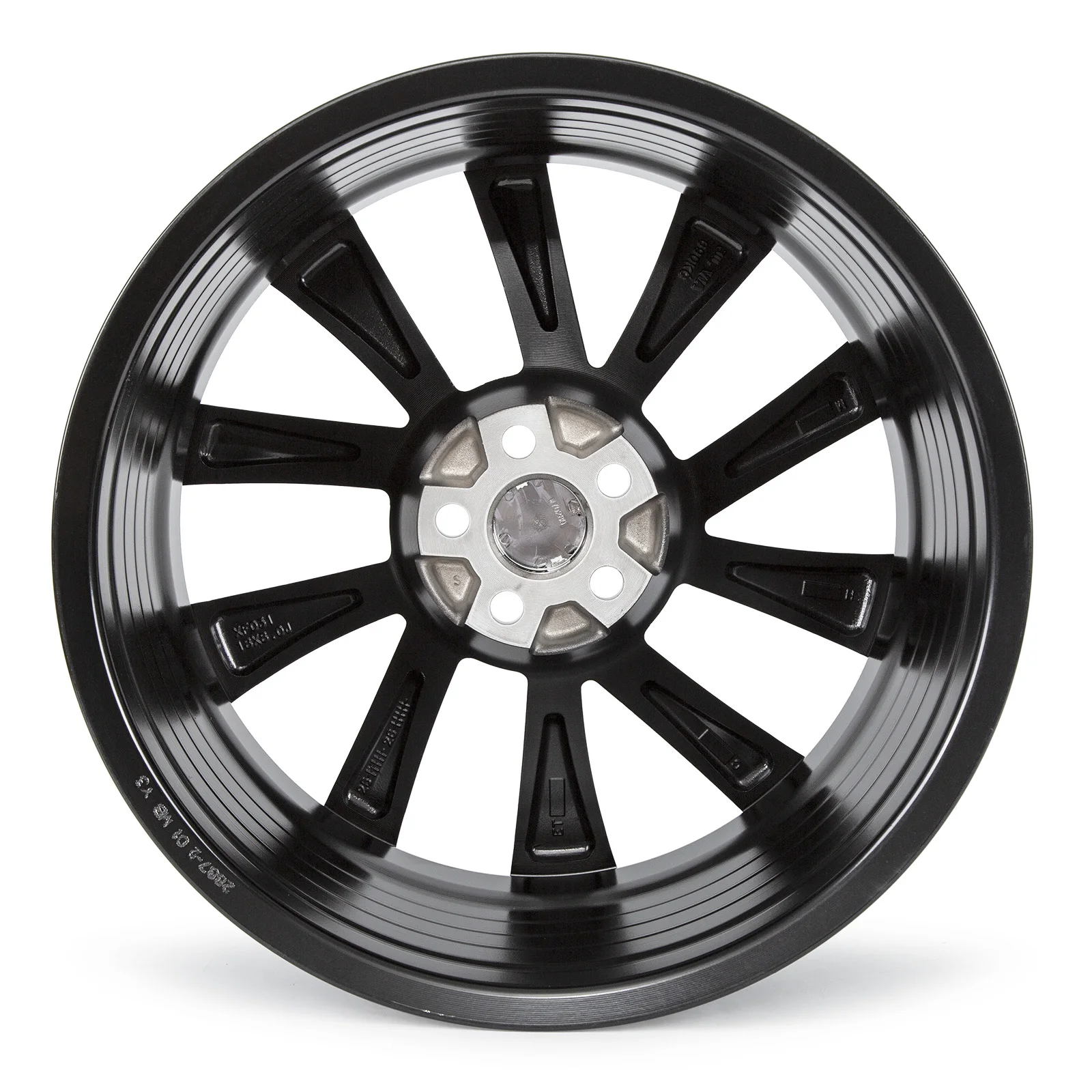 18X8 بوصة محاور العجلات 1 قطعة استبدال حافة الألومنيوم عجلات السيارة مناسبة ل 2019-2024 تويوتا كورولا العجلات السوداء #4