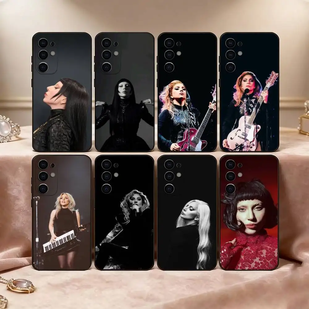 G-Gaga L-L Phone Case For Samsung S25,S24,S21,S22,S23,S30,Ultra,S20,Plus,Fe,Soft Silicone Black Cover