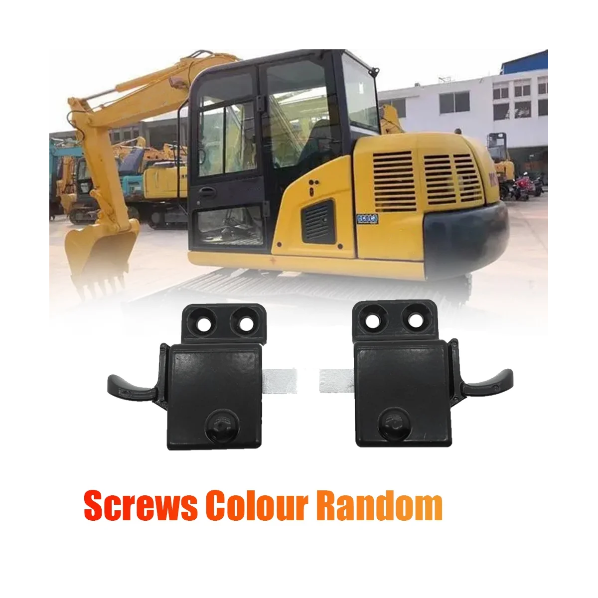 1Pair PC5566070-7-8 Excavator Front Windshield Window Lock Block for - SY55 75-9 60-8/70-8 Excavator Parts