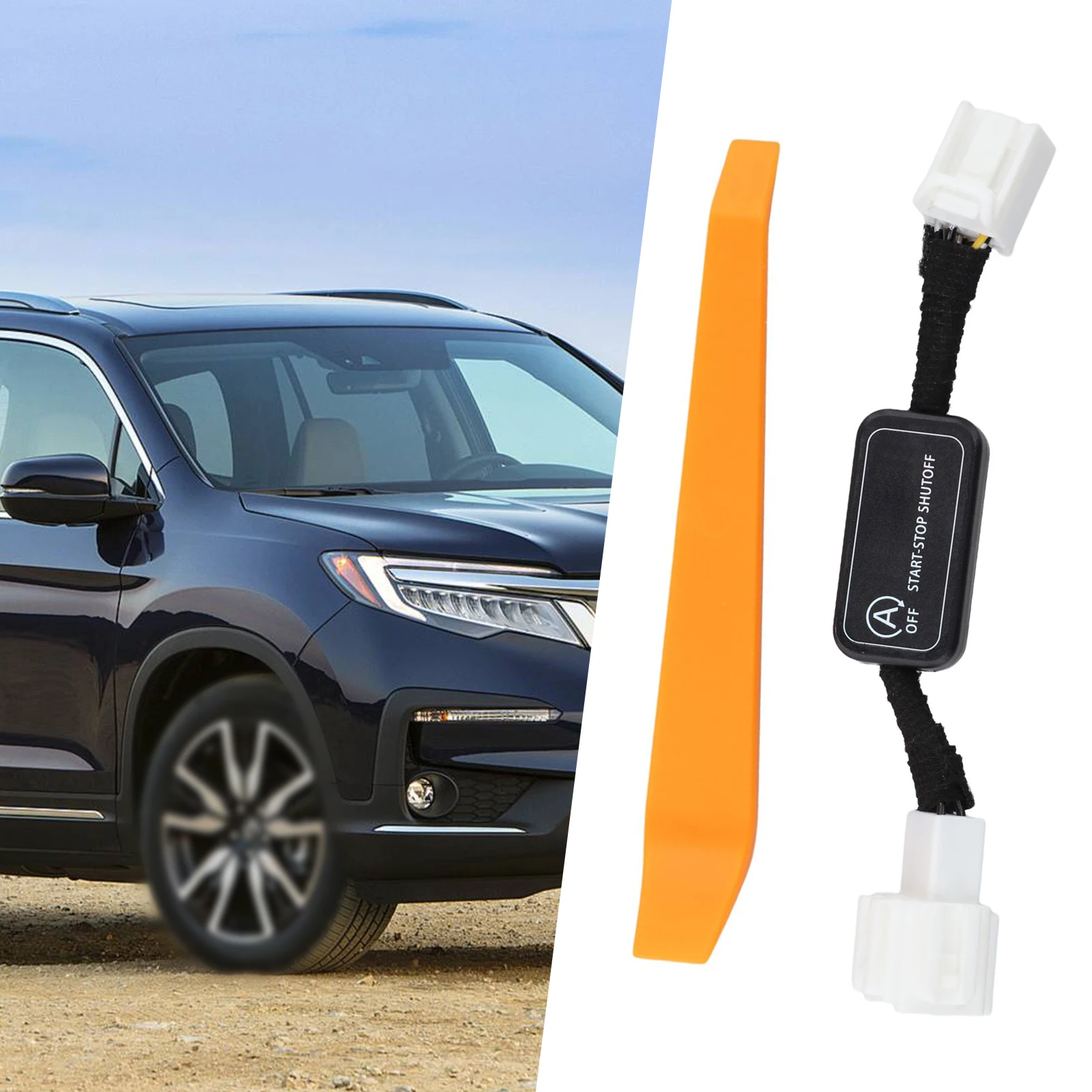 Start Stop For Eliminator Module for For Pilot 2016 2018 and For Ridgeline 2020 2023 Engine Stop Start Cancel Device